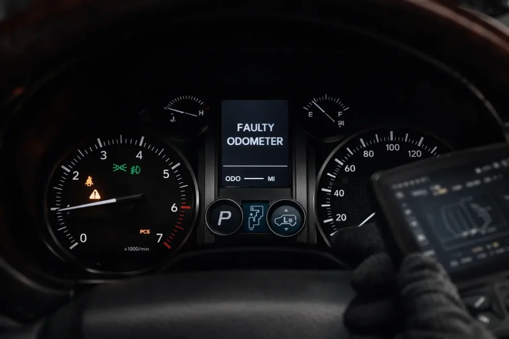 faulty odometer repair